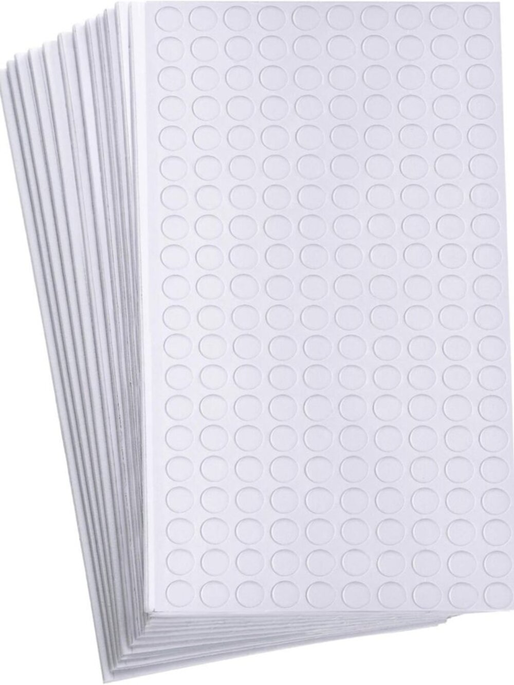 2400 Pcs Foam Dots Double Sided 3D Adhesive 0.47 Inch, 0.4 Inch